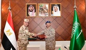 "Saudi Arabia and Egypt strengthen their strategic partnership by agreeing to increase military defense cooperation. This collaboration focuses on enhancing military capabilities, sharing expertise, and addressing regional security challenges in the Middle East."